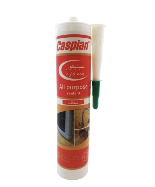 چسب آکواریوم بی رنگ و شفاف کاسپین - تصویر 1