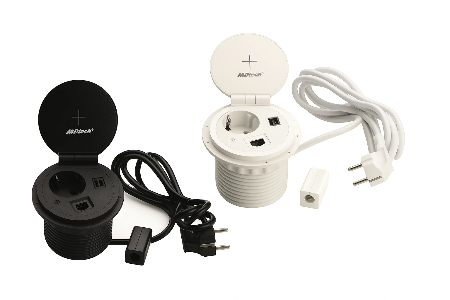 high_quality_MDtech_socket_image پریز توکار گرد اسمارت ملونی کد(10032) - Image 1