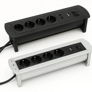 پریز برقی تاچ مستطیلی ملونی کد(10054)