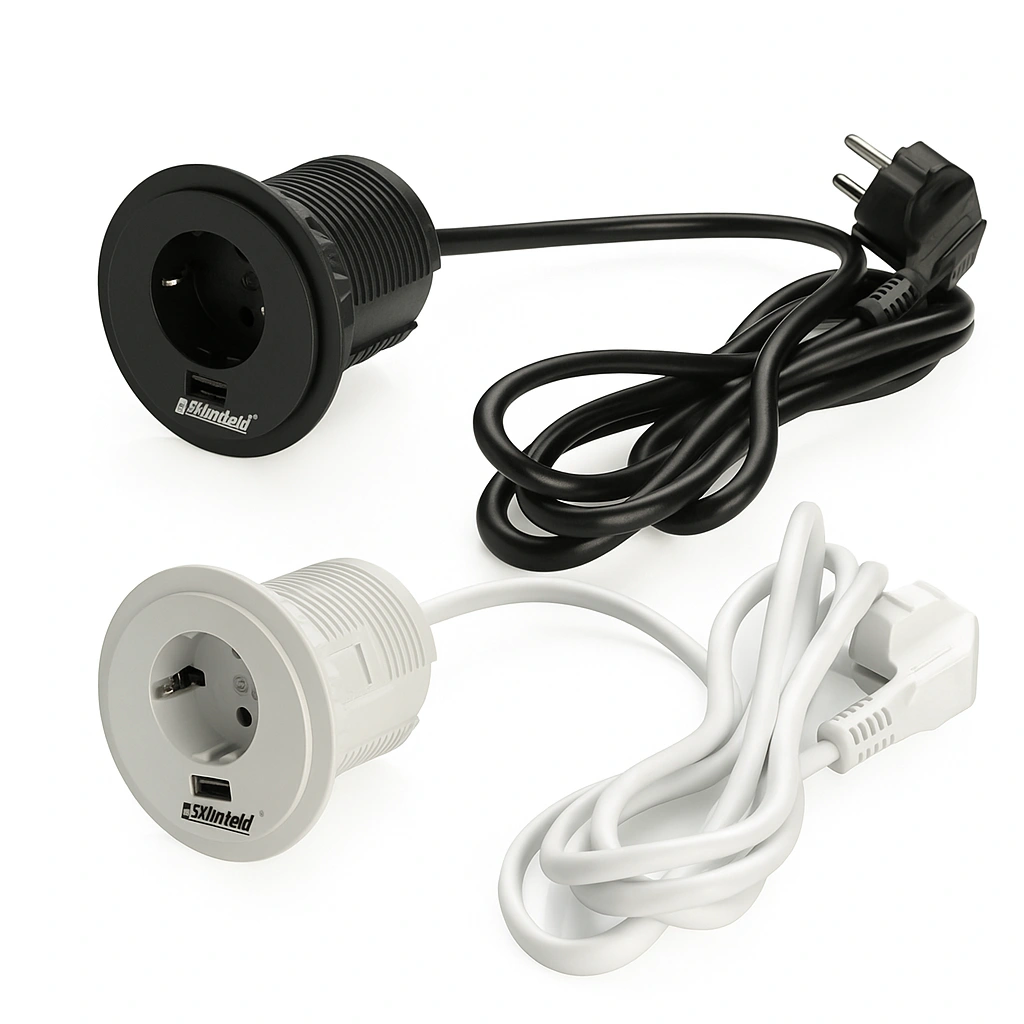 high_quality_socket_image پریز توکار گرد سیمپل ملونی کد(10034) - Image 1