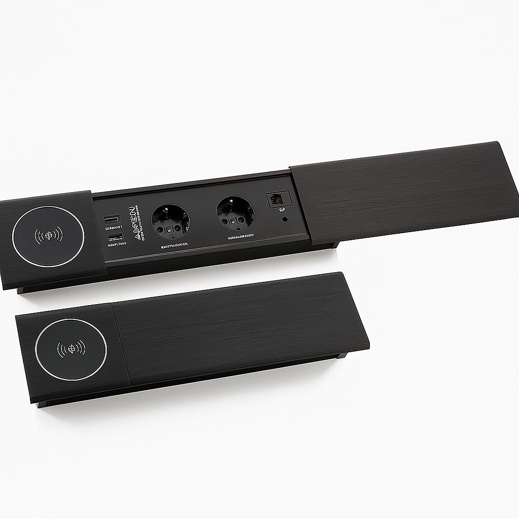 power_station_high_quality پریز توکار کشویی ملونی کد(10068) - Image 1