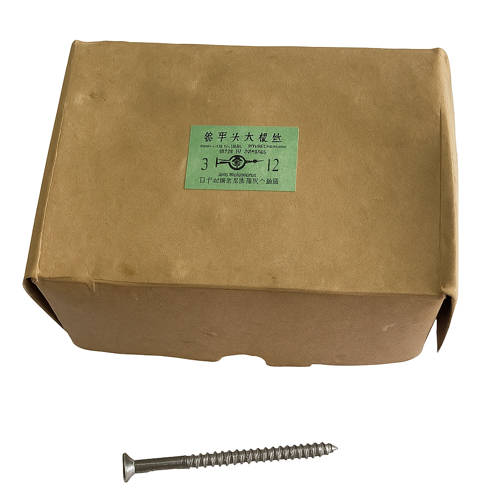 screw_box_high_quality پیچ 7/5 سانت دوسو مخصوص نصب کابینت مشکی (144) عددی - Image 1